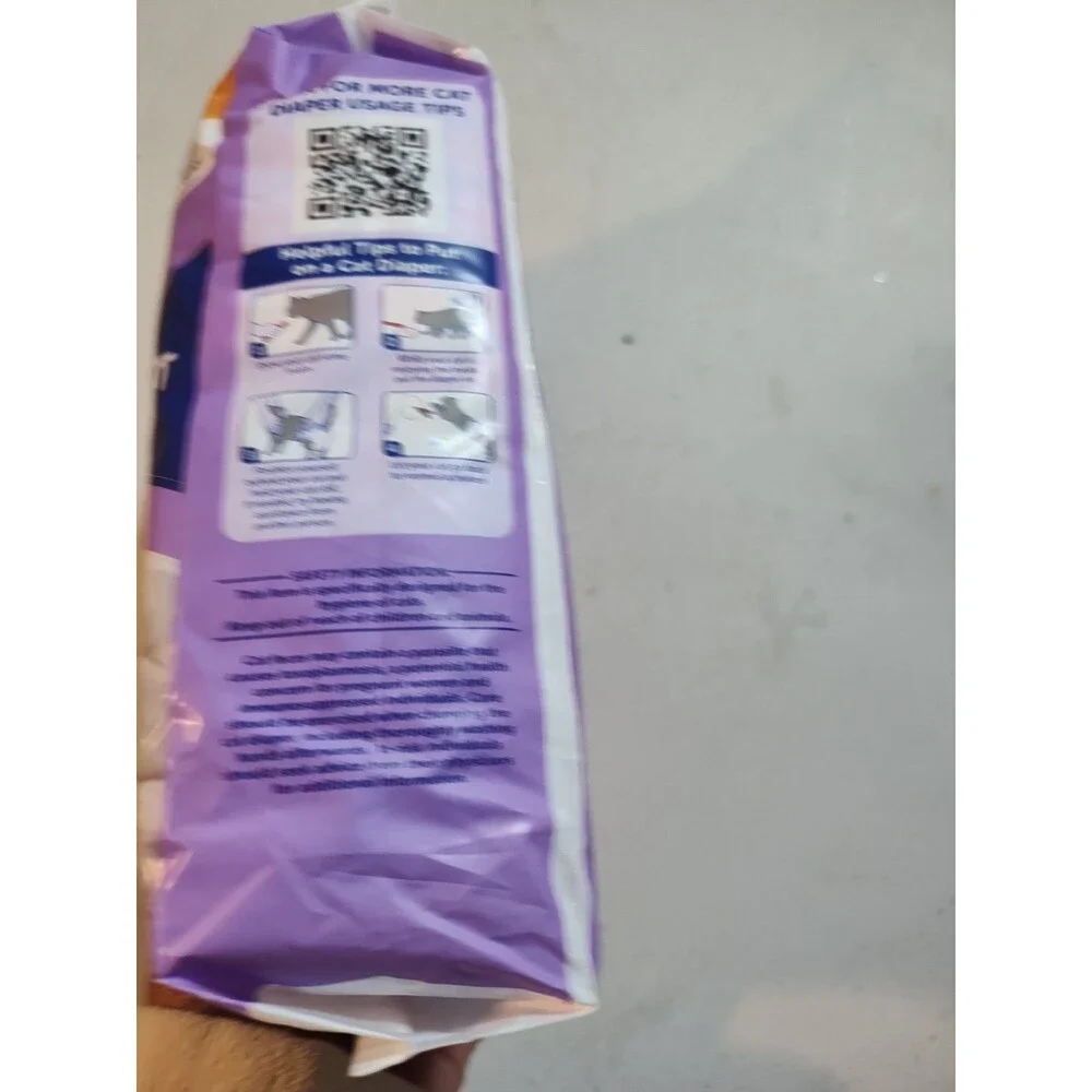 Hartz Comfitables Cat Diapers, Size S 16 Count,  Comfort & Secure (1062)